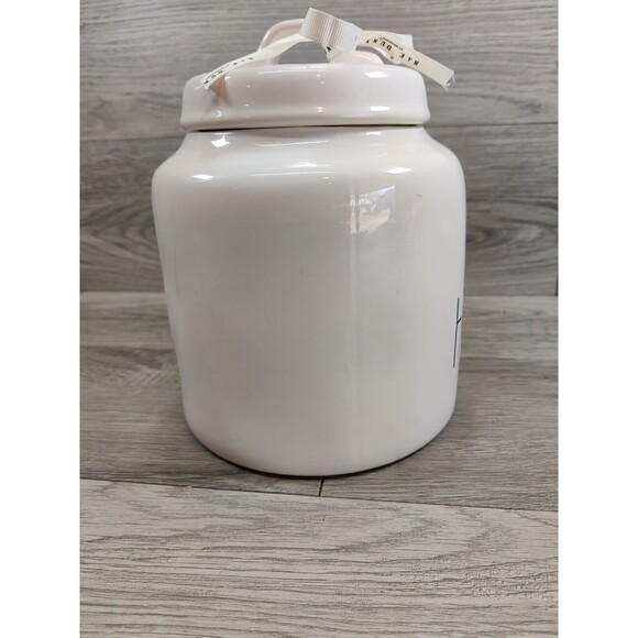 Rae Dunn Happy Hanukkah Canister, Cookie Jar W/ Rubber Seal - Picture 4 of 12